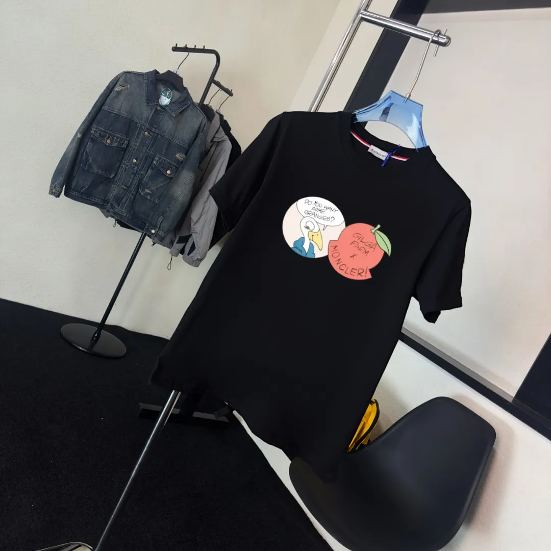 P80💰《Moncler~ 》2026New Arrival Quality T , Versatile Quality ！ ‼ 32 250G ‼ ， ， ， ， T 🤪 Sizes：S-M-L-XL-2XL ：Black，White， Same Style